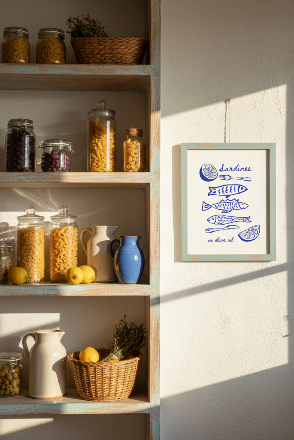 Sardines in Olive Oil Art Print