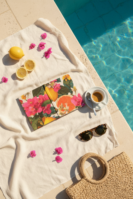 Orange Blossom Notebook | Mediterranean Floral Journal